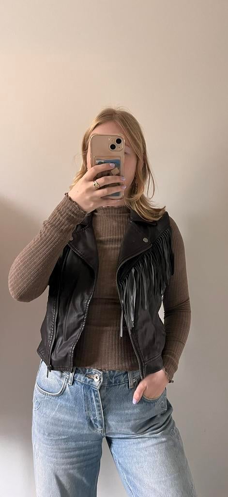 Gilet Costes maat S, Ophalen of Verzenden, Zo goed als nieuw, Maat 36 (S), Bruin