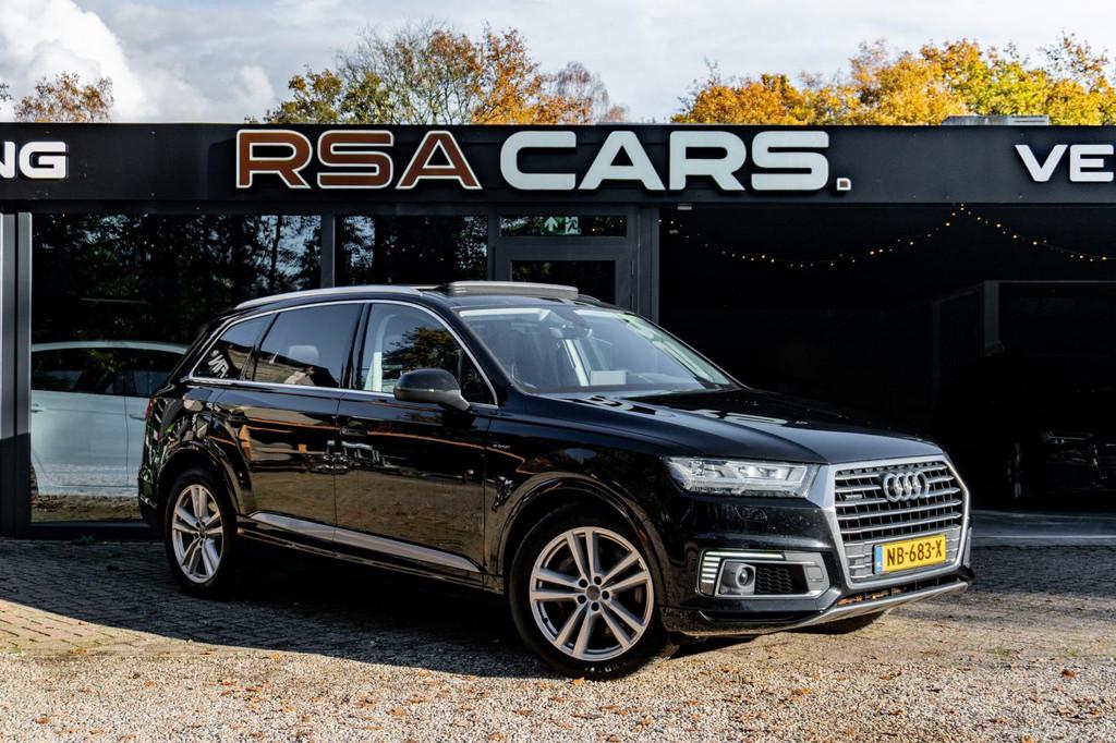 Audi Q7 3.0 TDI e-tron quattro Premium, Auto's, Audi, Bedrijf, Te koop, Q7, 360° camera, 4x4, ABS, Achteruitrijcamera, Adaptive Cruise Control