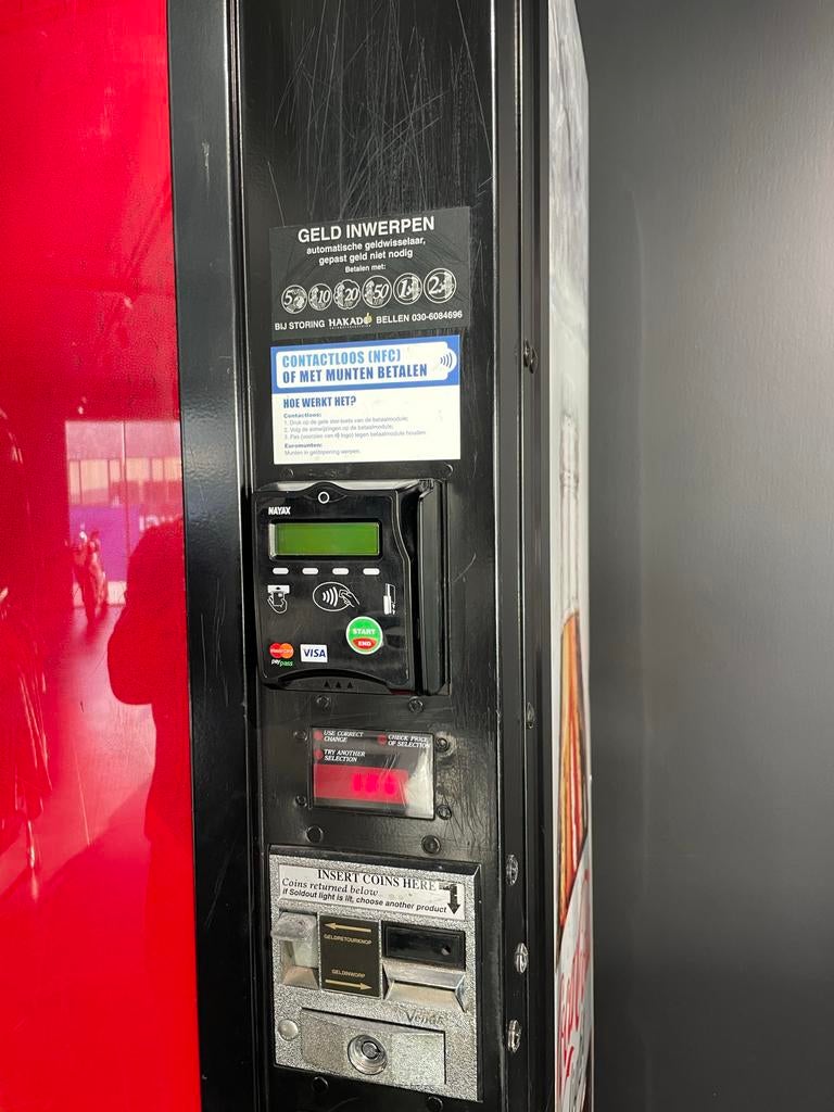 Coca-Cola automaat - Vendo ME-2935, Verzamelen, Automaten | Overige, Ophalen of Verzenden, Gebruikt