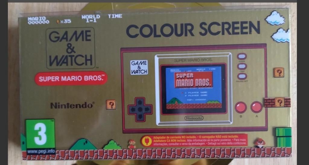 Nintendo GAME & WATCH handheld console Super Mario Bros SEAL, Ophalen of Verzenden
