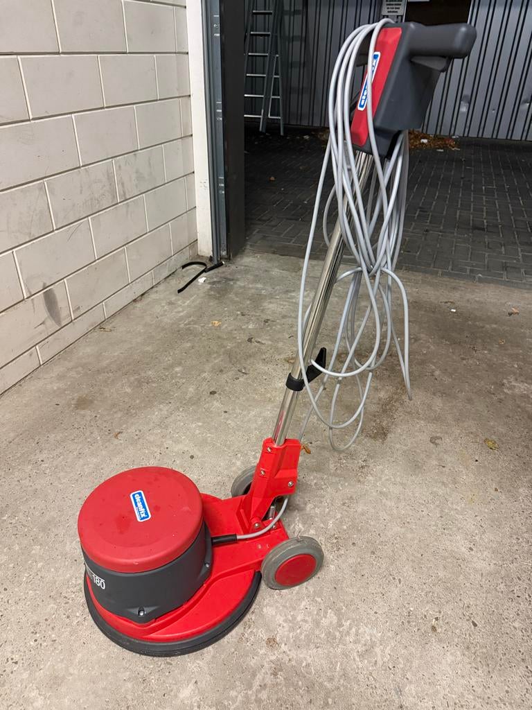 Elematic 180 Schrob- of Zuigmachine, Doe-het-zelf en Verbouw, Reinigingsmachines, Gebruikt, Schrobmachine, Ophalen