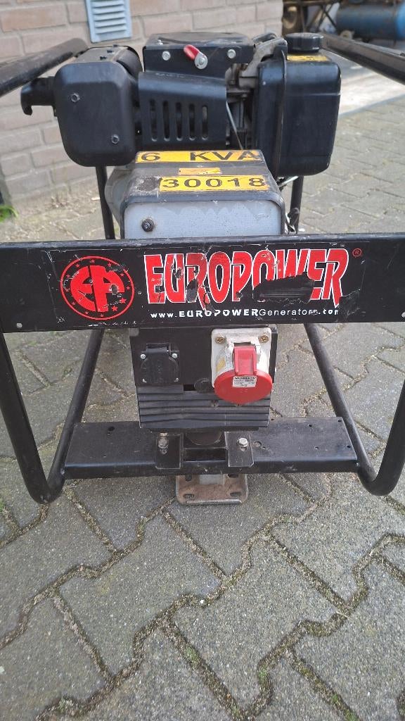 Yanmar EP6000TD + Honda Europower ESP i 2000 aggeregaat, Ophalen, Dieselolie, ., Zo goed als nieuw