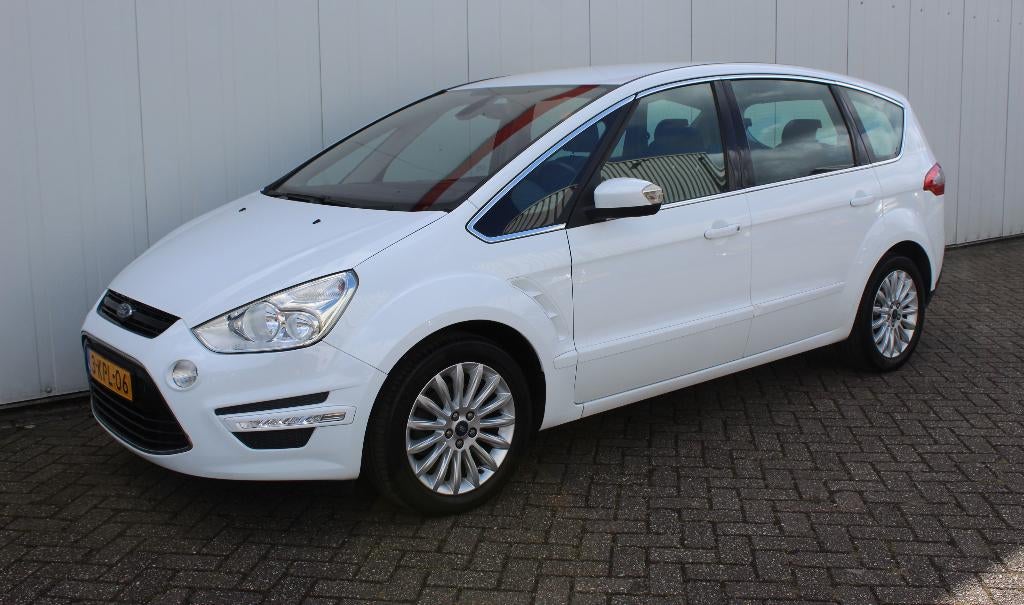 Ford S-Max 1.6 16V Ecoboost 160pk Titanium AIRCO ZEER MOOI!!, Voorwielaandrijving, Zwart, 4 cilinders, 1600 cc