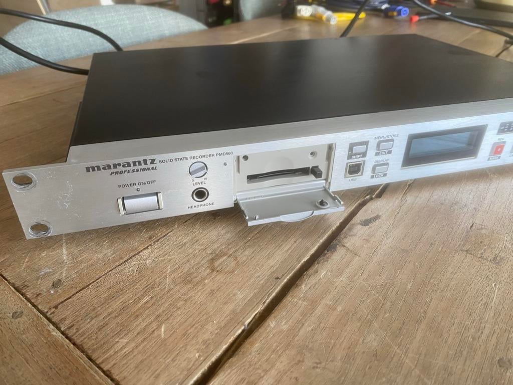 Marantz PMD560 Solid-State Digitale Audiorecorder Topstaat, Ophalen of Verzenden, Zo goed als nieuw, Zonder harde schijf, Nvt
