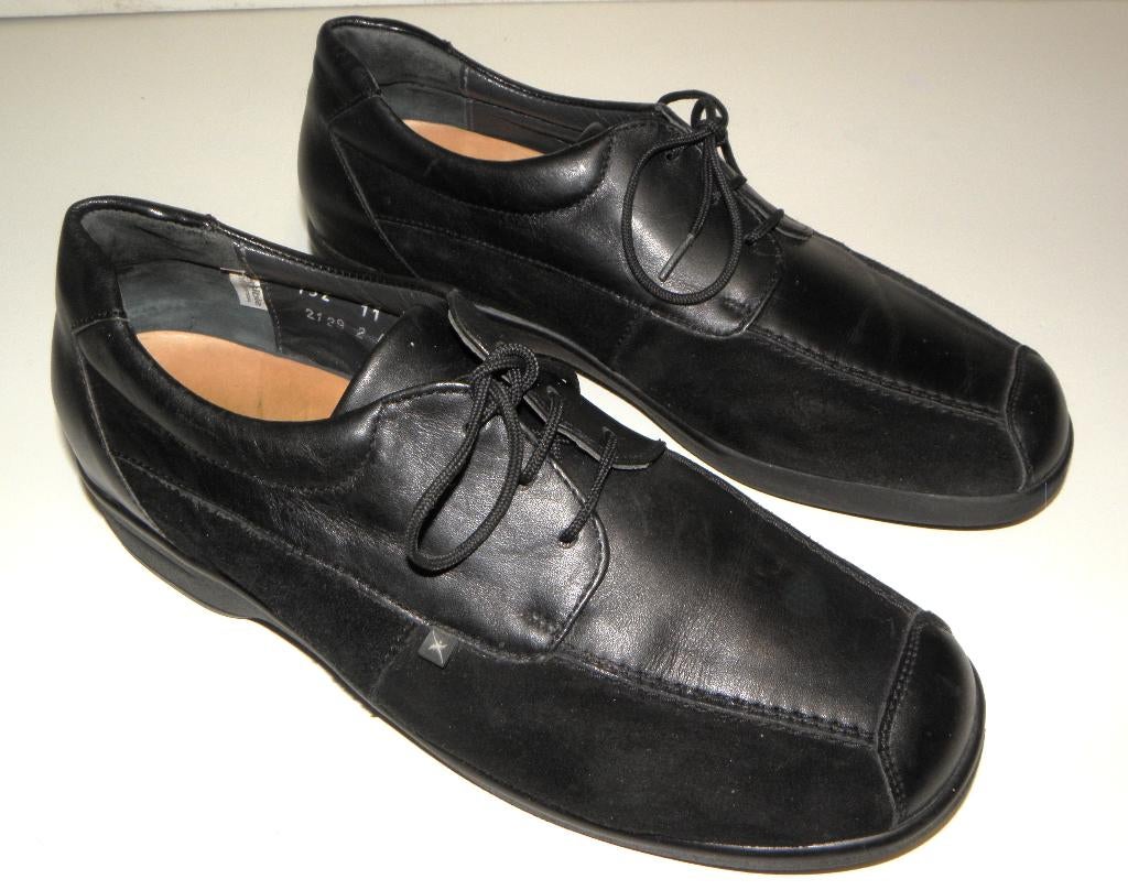 Zwarte Xsensible veterschoen maat 7 of 40½ wijdte H, Xsensible, Zwart, Overige typen, Ophalen of Verzenden