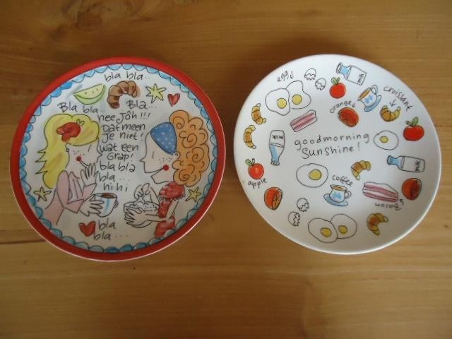 Blond Ontbijtbordjes, Blond Amsterdam, Nieuw, Ophalen of Verzenden, Bord(en)