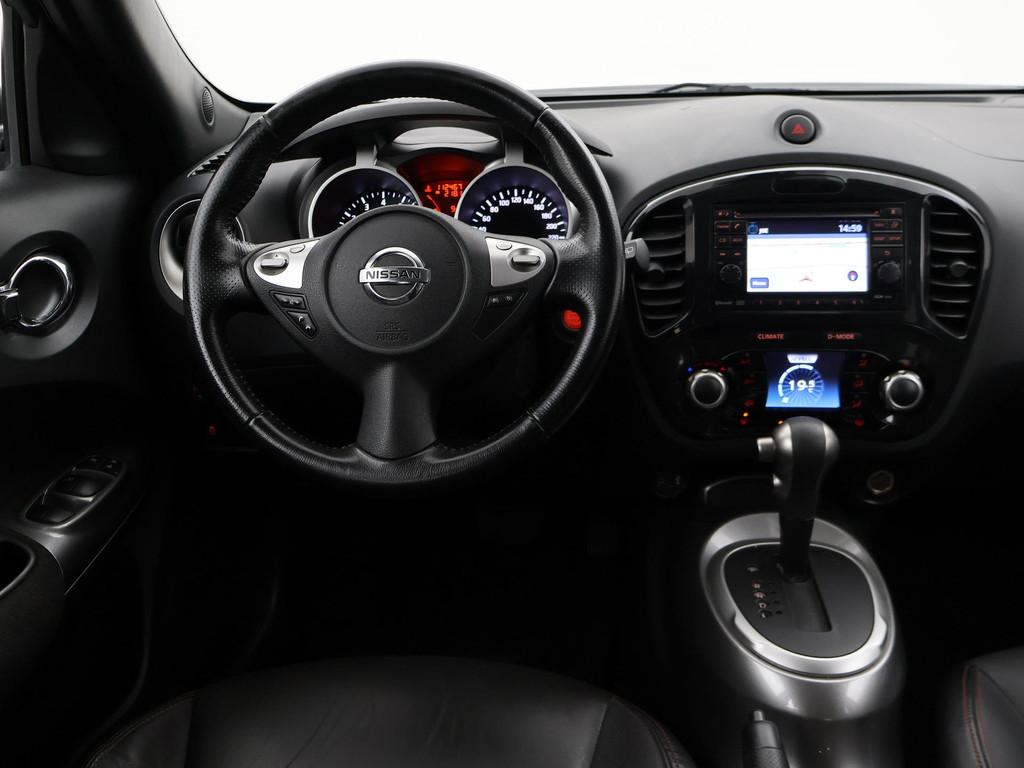 Nissan Juke 1.6 AUTOMAAT TEKNA + LEDER | CAMERA | NAVIGATIE, Euro 5, 4 cilinders, SUV of Terreinwagen, 1598 cc