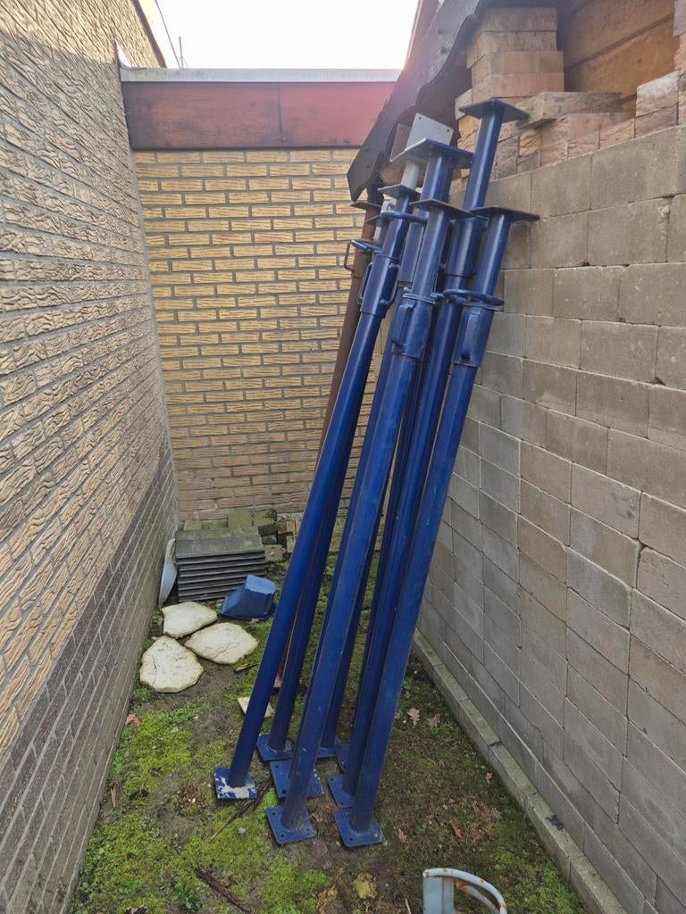 Steigerpalen / Stempels (7 stuks), Doe-het-zelf en Verbouw, Steigers, Ophalen of Verzenden, Overige typen, Minder dan 2 meter