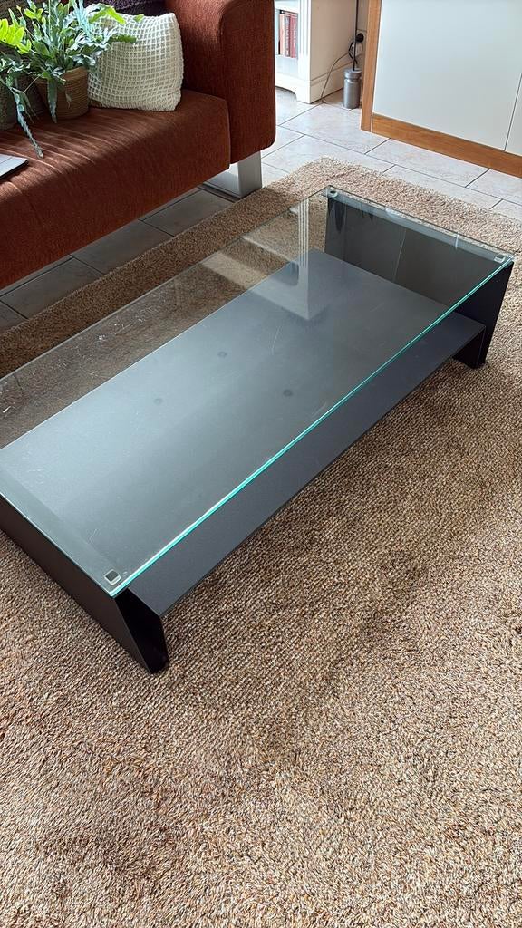 Leolux salontafel, Ophalen, Gebruikt, 100 tot 150 cm, 50 tot 100 cm