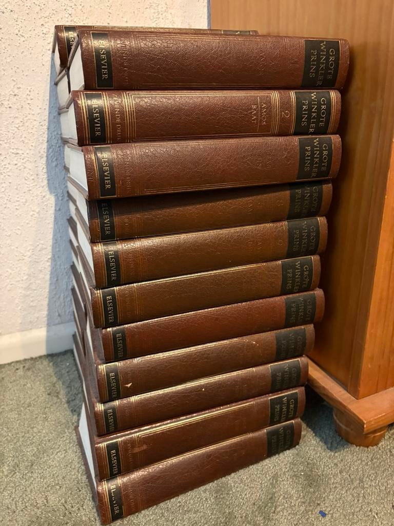 Grote Winkler Prins Encyclopedie 20-delig, Boeken, Ophalen, Zo goed als nieuw, Algemeen