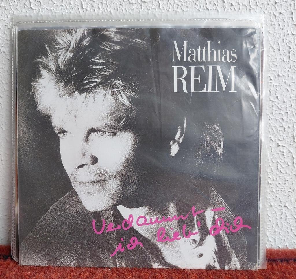 Verdammt ich lieb, dich . Matthias Reim, Cd's en Dvd's, Vinyl Singles, Ophalen, Gebruikt, Pop