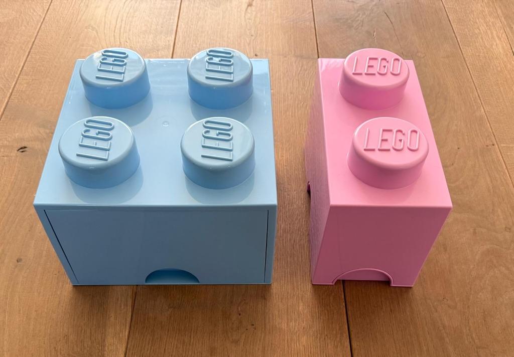 Lego opbergboxen, Kinderen en Baby's, Ophalen of Verzenden, Zo goed als nieuw, Losse stenen, Lego