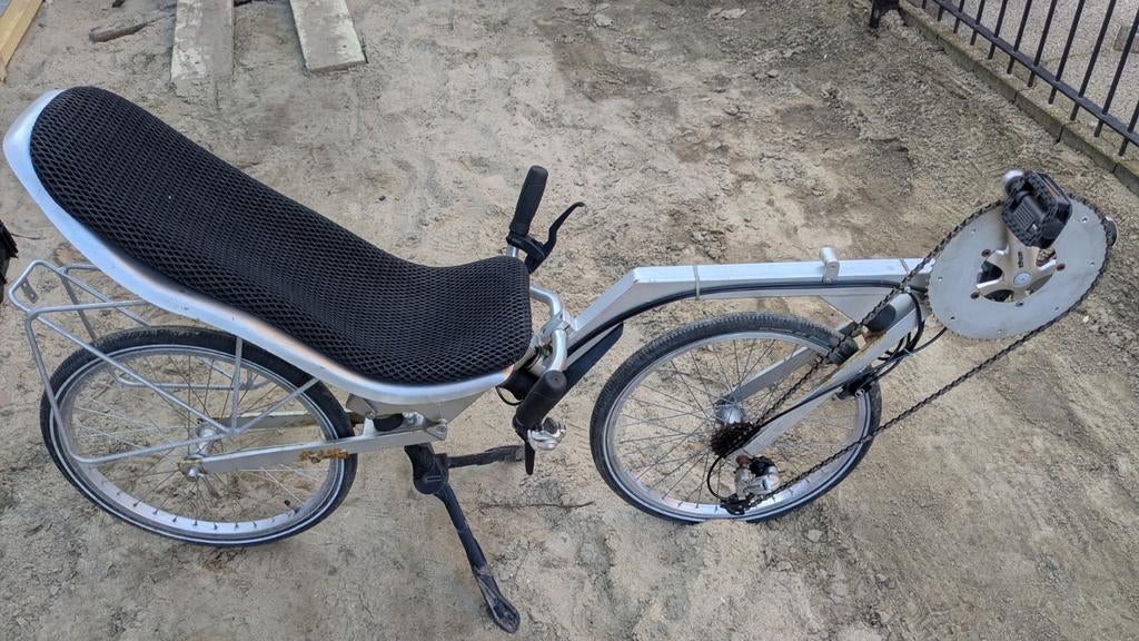 Flevobike ligfiets, Ophalen, Gebruikt, Onderstuur, Flevobike