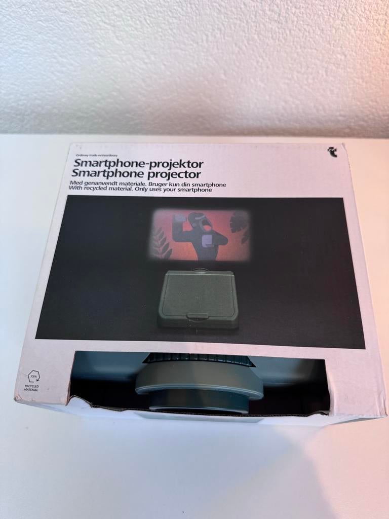 Smartphone projector - Projecteer je telefoonbeeld, Audio, Tv en Foto, Beamers, Ophalen of Verzenden, Nieuw, Overige technologieën