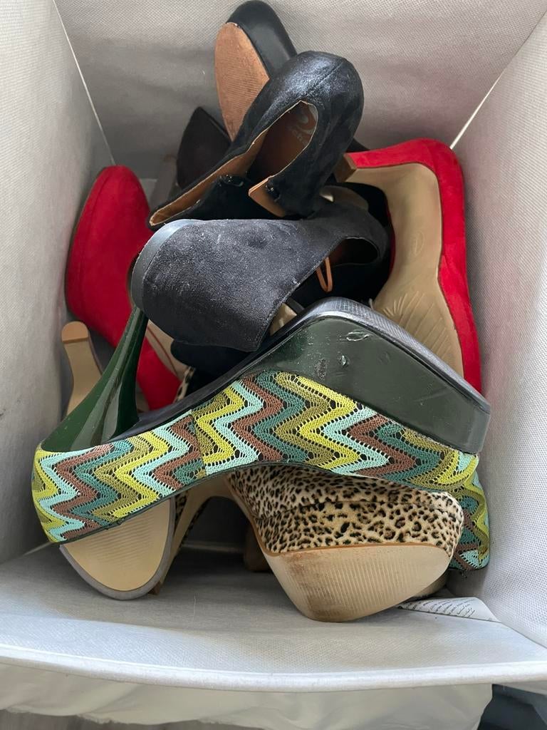 Heels,  fetish , gedragen, Pumps, Overige kleuren, Verzenden, Gedragen