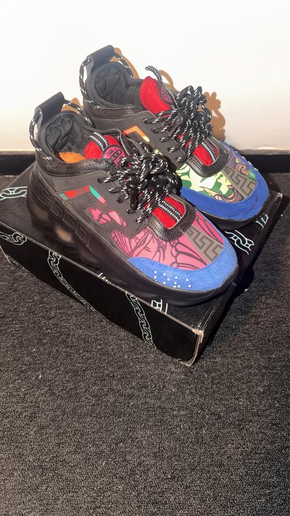 Versace Chain Reaction sneakers, Ophalen of Verzenden, Gedragen, Overige kleuren, Sneakers of Gympen