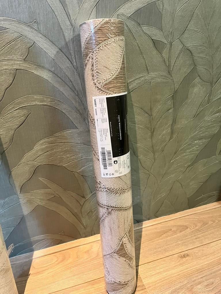 Arte Wall Behang - Manila Botanic 64501, Ophalen of Verzenden, Minder dan 10 m², Beige