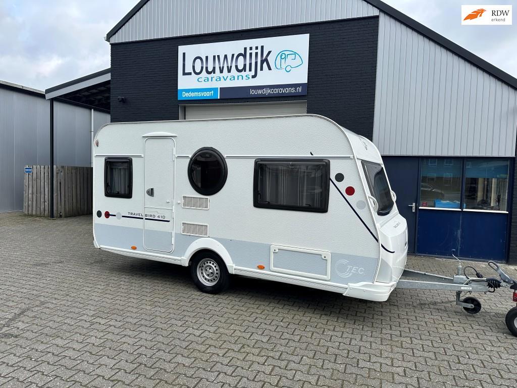 TEC Travel Bird 410 TK ’10 (Stapelbed, 4 pers.), Caravans en Kamperen, Caravans, Overige typen, T.E.C., Rondzit, Bedrijf