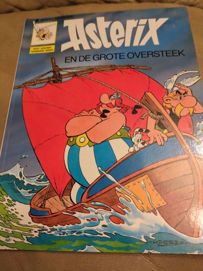 Asterix en de Grote Oversteek - Stripboek, Boeken, Ophalen of Verzenden