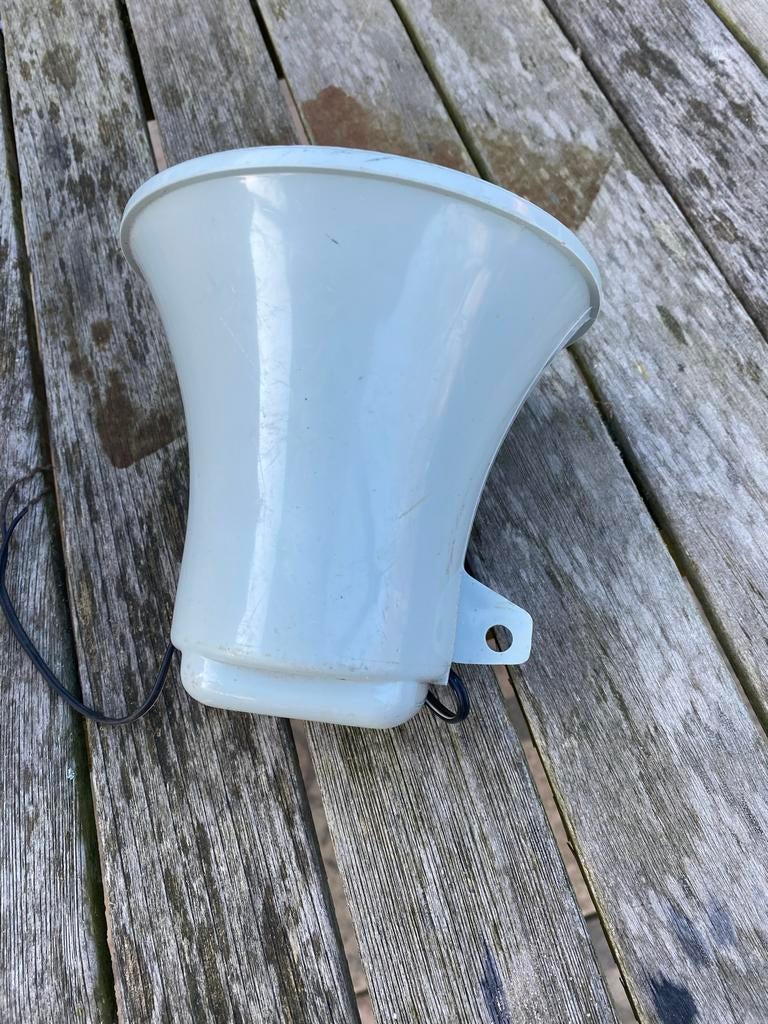 Vintage Hoornluidspreker - BOSCHOK HUP-5, Overige merken, Gebruikt, Overige typen, Ophalen of Verzenden