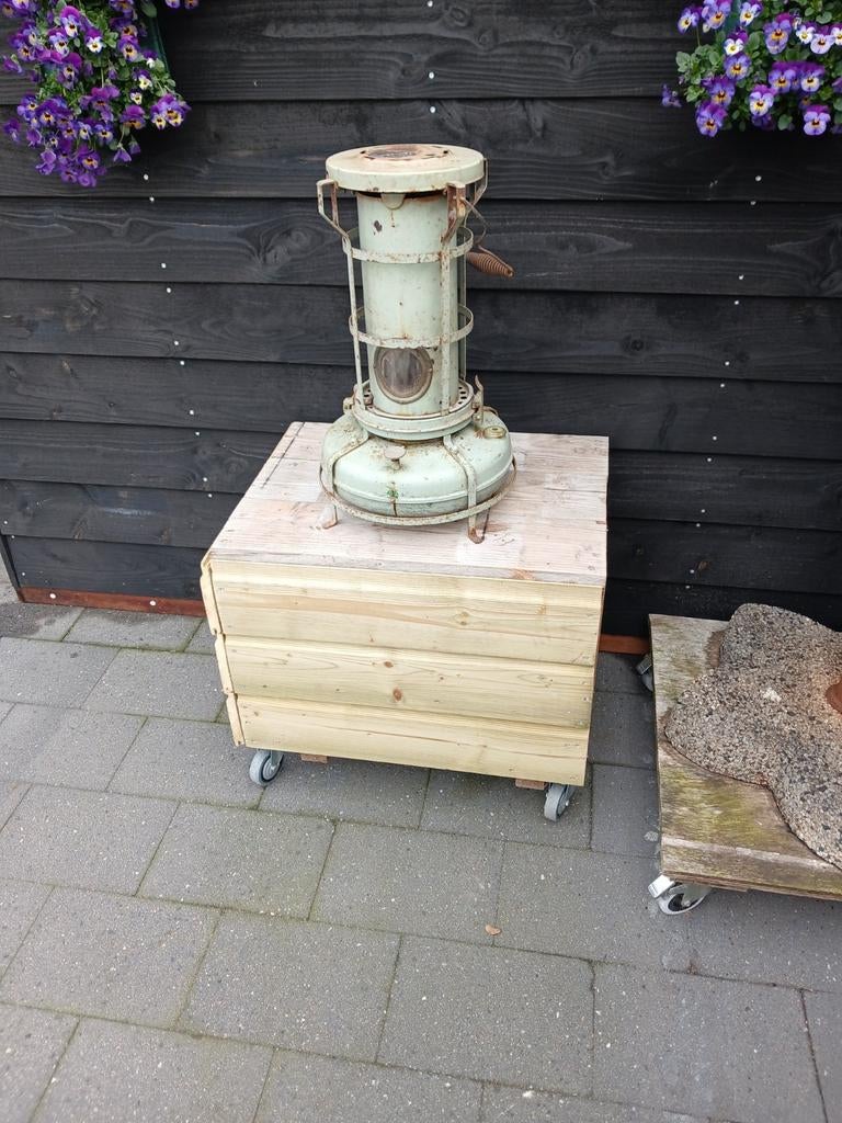 Vintage Petroleumkachel Aladdin Blue Flame Heater, Ophalen, Gebruikt, Overige brandstoffen, Petroleumkachel