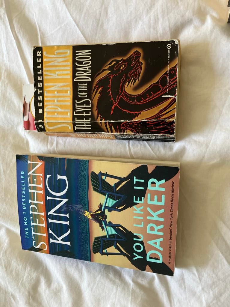 Stephen King boeken: The Eyes of the Dragon & You Like It Da, Ophalen of Verzenden, Gelezen