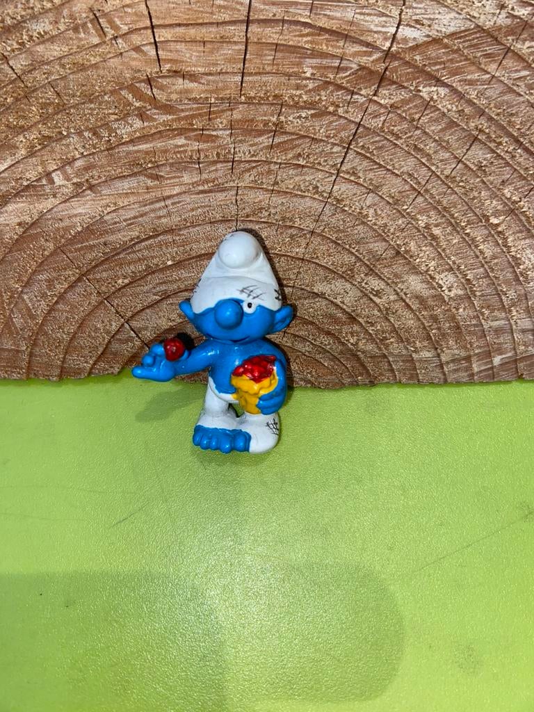 Smurfen zwerver smurf, Ophalen of Verzenden, Gebruikt, Verschillende Smurfen