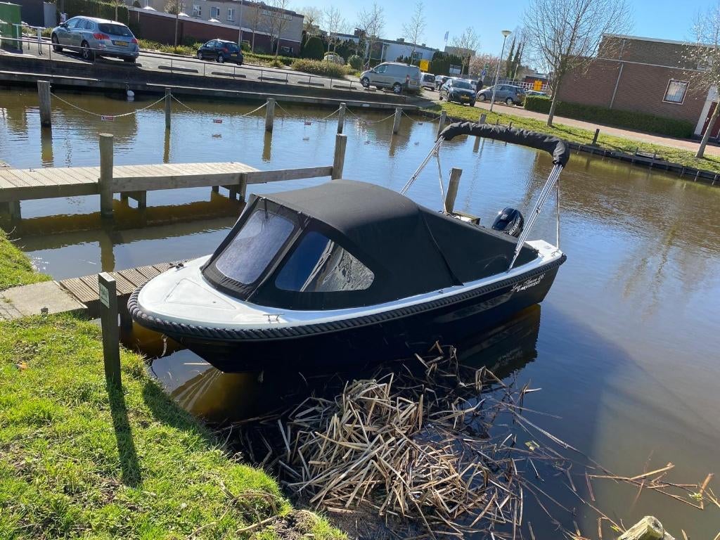 Luxe Lago Amore 495 (2021) – 15pk Suzuki – Rockford Audio!, Ophalen, 10 tot 30 pk, Zo goed als nieuw, 3 tot 6 meter