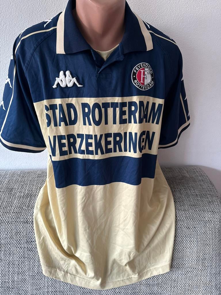 Vintage Feyenoord voetbalshirt 2000/01, Verzamelen, Ophalen of Verzenden, Gebruikt, Feyenoord, Shirt