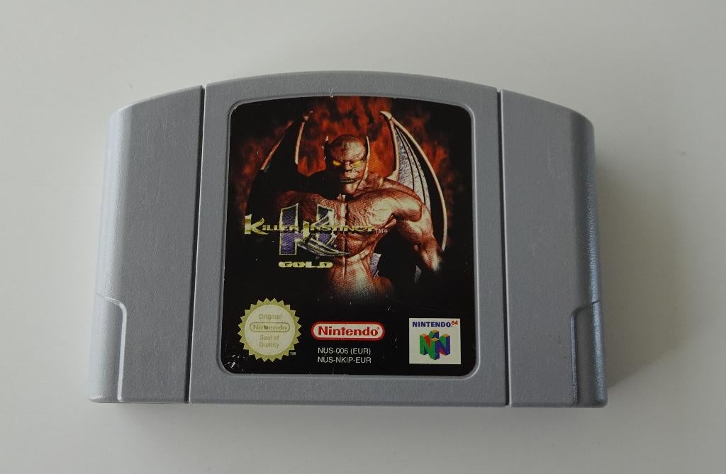 Killer Instinct Gold voor Nintendo 64, Ophalen, Vechten, 1 speler, Zo goed als nieuw