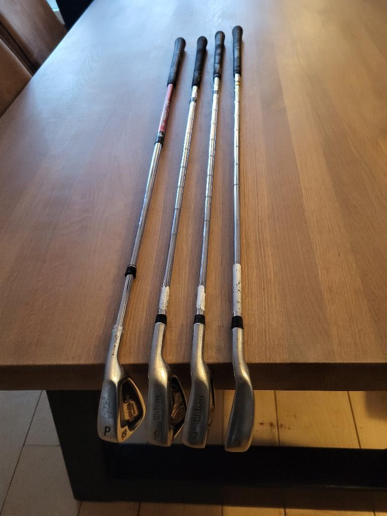 Samengesteld setje ijzers van Wilson ProStaff IJzers 5-7-9-P, Ophalen, Gebruikt, Set, Overige merken