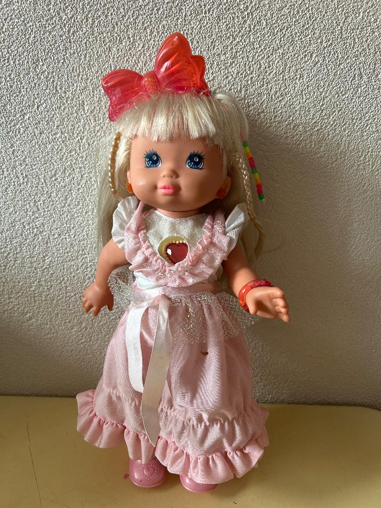 vintage P.J. Sparkles pop 1988 Mattel, Ophalen of Verzenden, Gebruikt, Pop