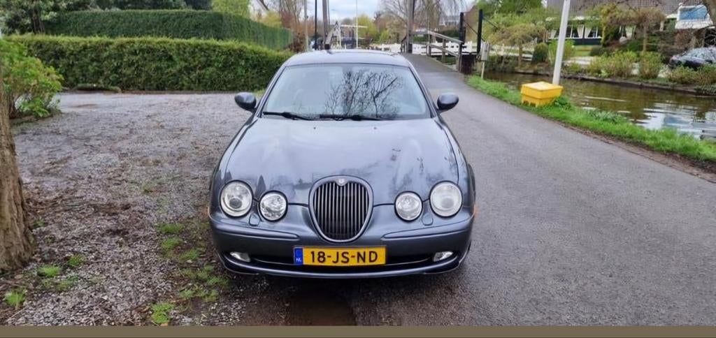 Jaguar S-Type 3.0 V6 Sport 2002 Grijs, Auto's, Jaguar, 238 pk, Achterwielaandrijving, 1850 kg, Overige kleuren