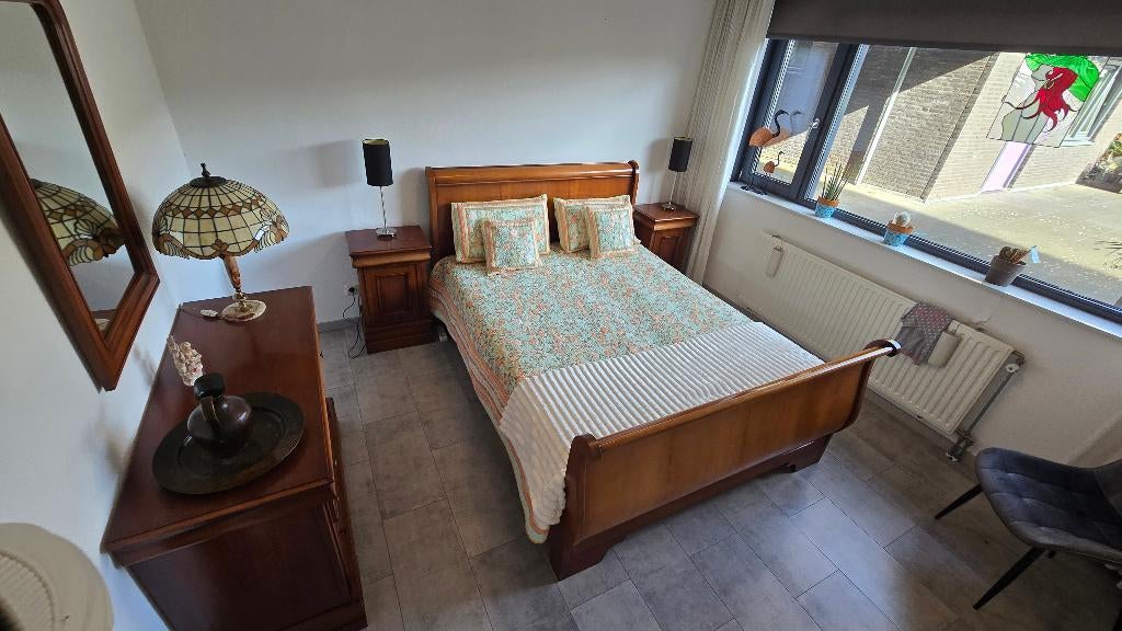 Complete slaapkamerset in Louis Philippe-stijl, Ophalen, Gebruikt, Twijfelaar, Louis Philippe-stijl