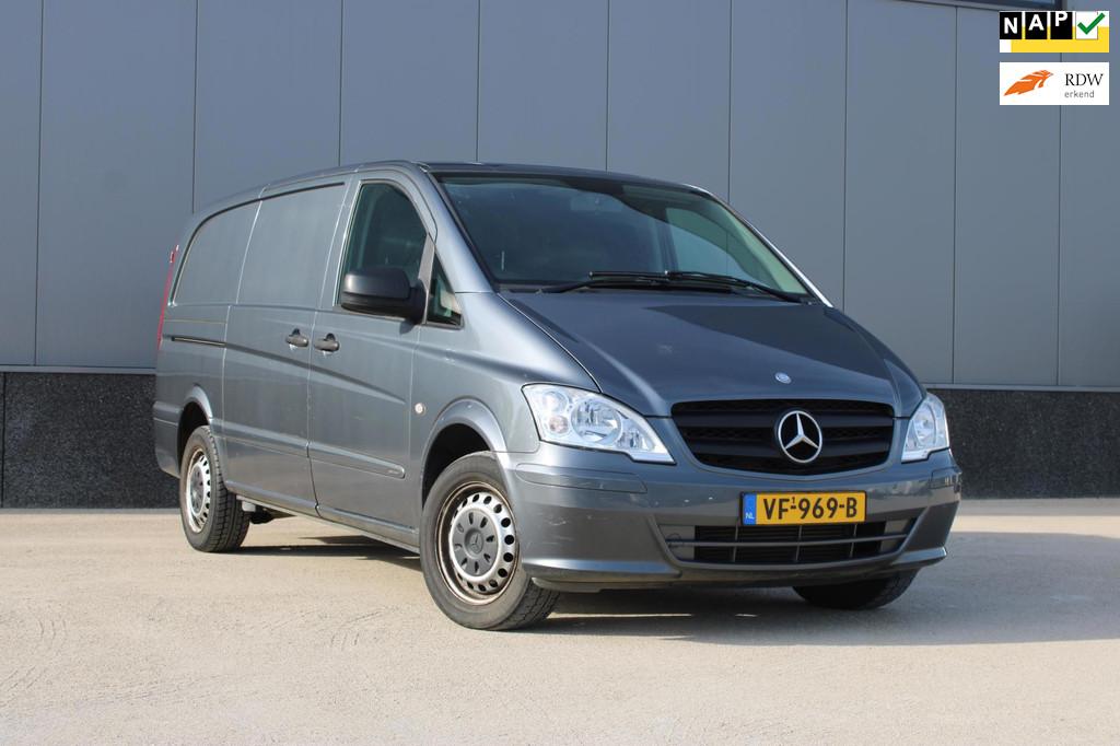 Mercedes-Benz Vito 113 CDI 320 Lang DC Luxe Airco, Cruise!, Automaat, Euro 5, Gebruikt, Zwart