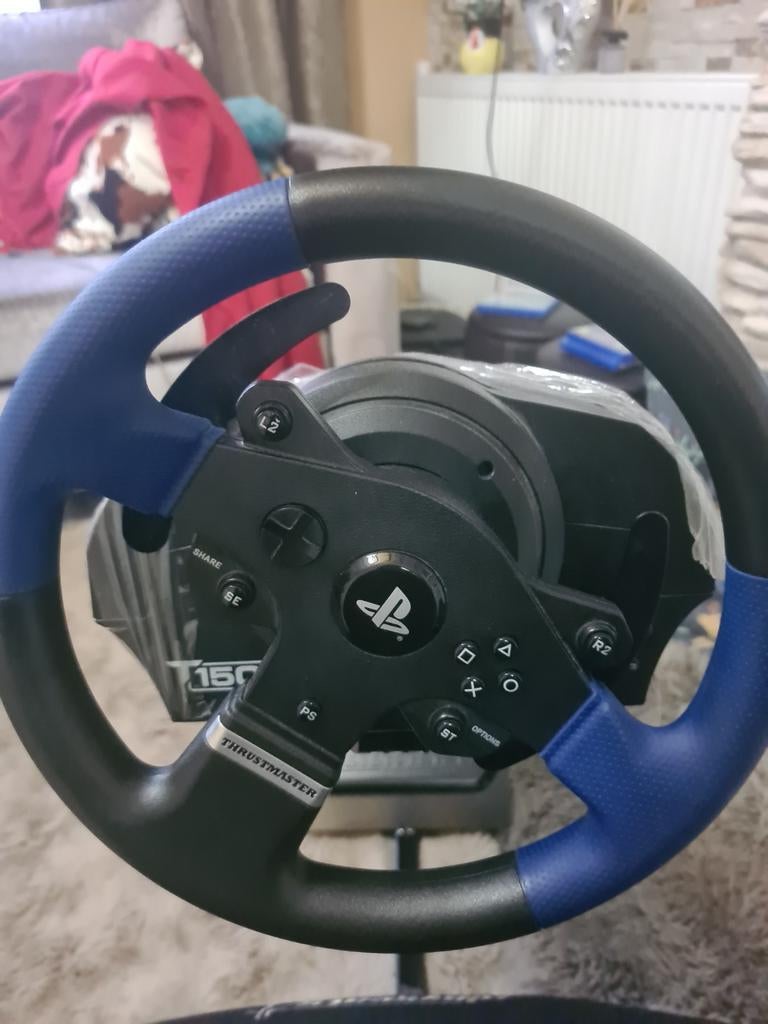 Thrustmaster T150 & Playseat simulator cabine, Ophalen, Gebruikt, Playseat of Racestoel, PlayStation 4