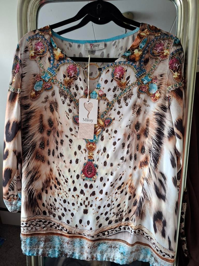 Missy blouse (xl)nieuw., Ophalen of Verzenden, Nieuw, Maat 46/48 (XL) of groter