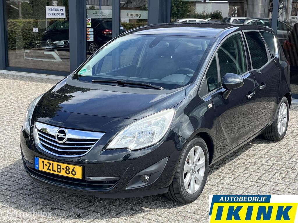 Opel Meriva 1.4 Turbo Cosmo | Trekhaak, Auto's, Opel, Voorwielaandrijving, Euro 5, Gebruikt, 680 kg