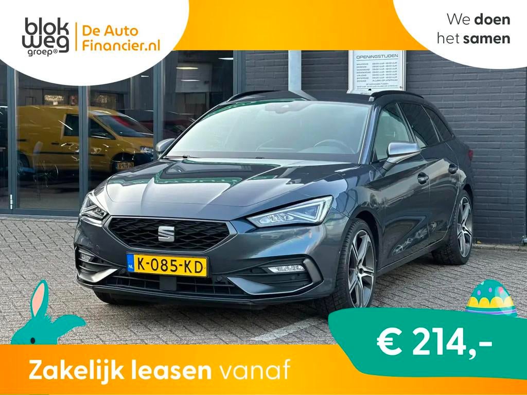 Seat Leon Sportstourer 1.5 TSI FR Launch Editio € 15.499,0, Voorwielaandrijving, Stof, 680 kg, 4 cilinders