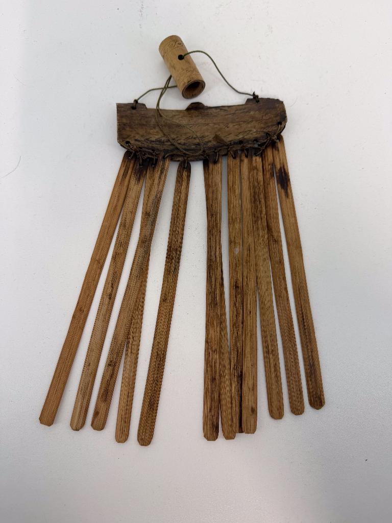 Antieke Batak kalender – bot – Sumatra, Ophalen of Verzenden