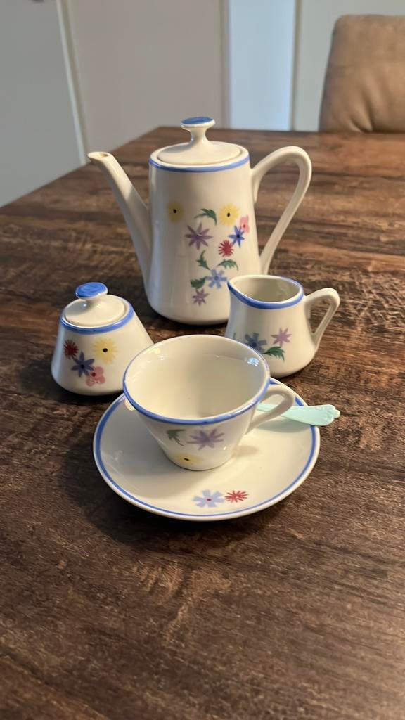 Leuk kinder servies setje, Antiek en Kunst, Ophalen of Verzenden