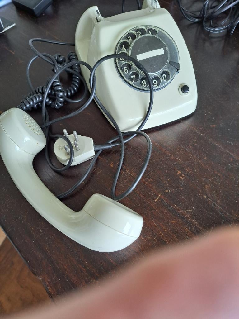 Vaste Telefoon Ericsson T65 de Luxe Ivoor september 1984, Ophalen, Gebruikt