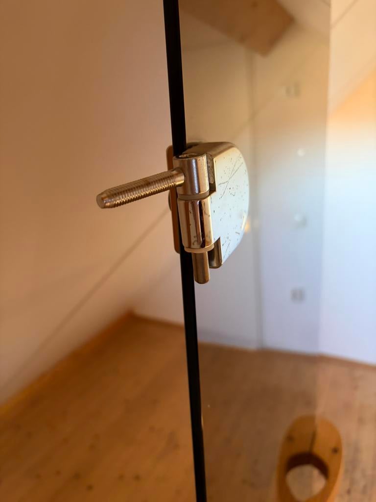 Zware sauna deur van prachtig rookglas!, Ophalen, Zo goed als nieuw, Onderdelen