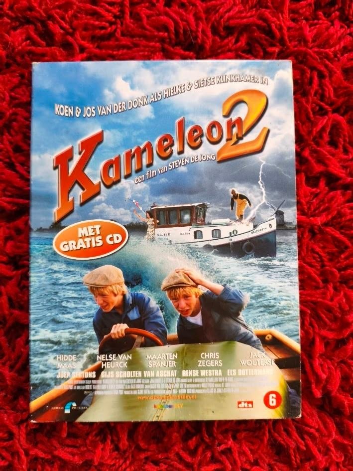 Kameleon 2 DVD met gratis CD, Cd's en Dvd's, Dvd's | Kinderen en Jeugd, Alle leeftijden, Ophalen of Verzenden, Gebruikt