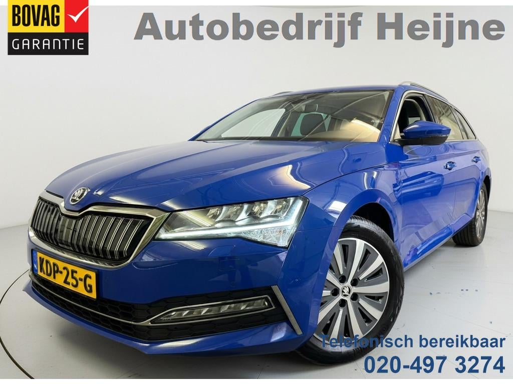 Skoda Superb Combi TSI iV 218PK HYBRID DSG BUSINESS TREKHAAK, 12 maanden, Gebruikt, Euro 6, 4 cilinders