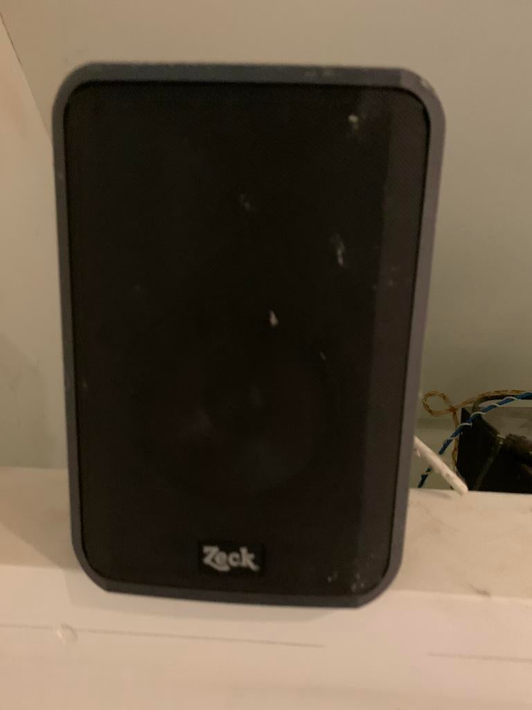 Zeck gratis zwarte speaker, Ophalen, Zo goed als nieuw, Minder dan 60 watt, Overige merken