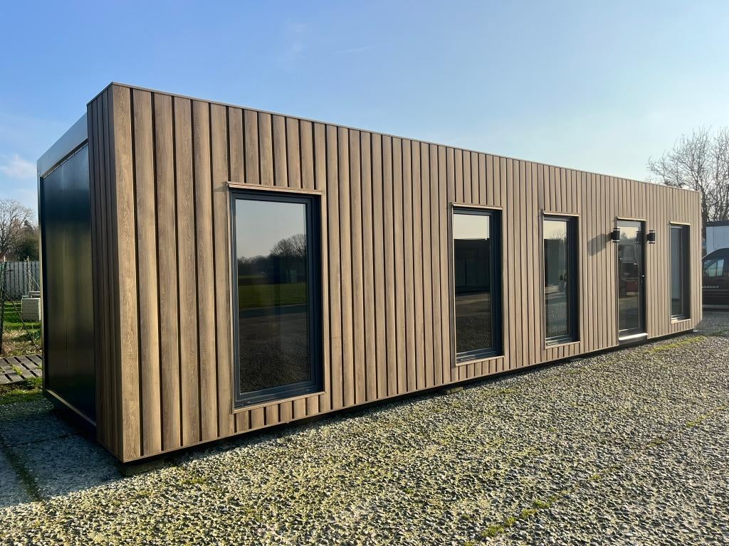 Luxe woonunit | Mantelzorg | Aanleunwoning | 12 x 3 meter, Ophalen of Verzenden