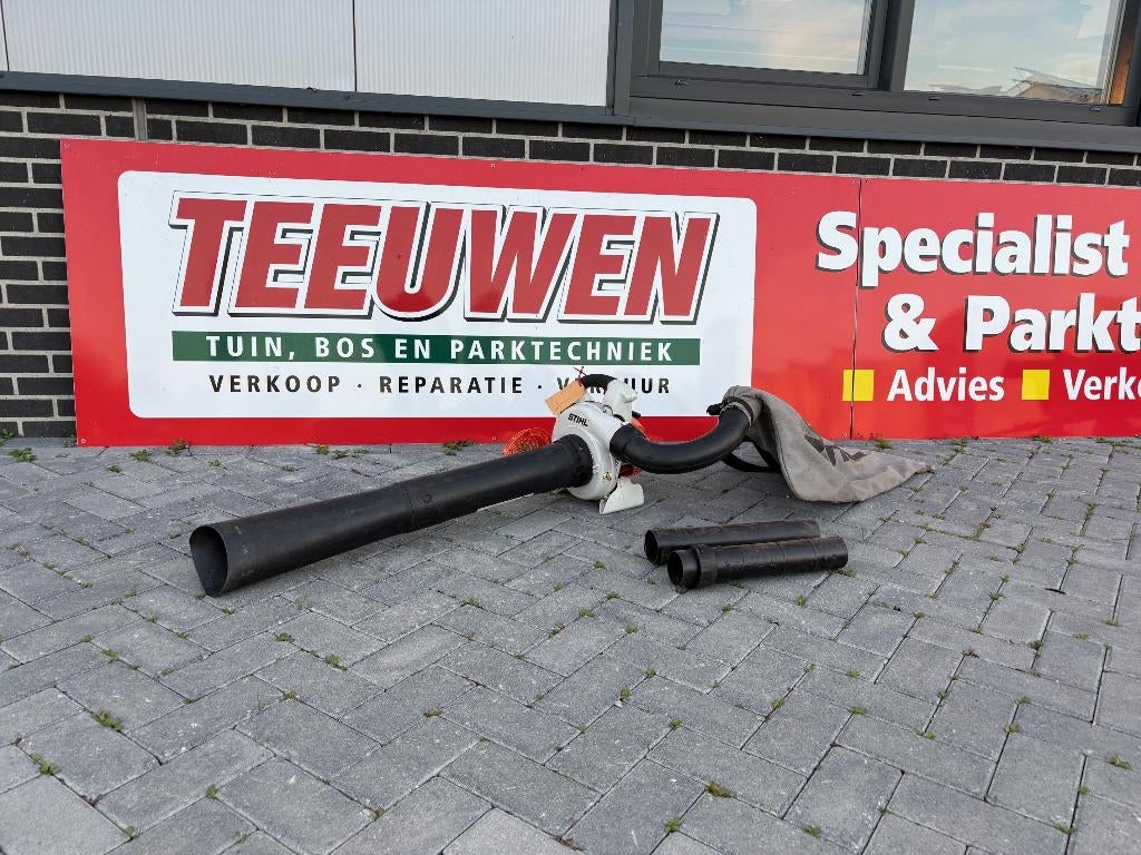 Stihl SH 86 benzine blad-zuigmachine, Benzine, Gebruikt, -, Met opvangzak
