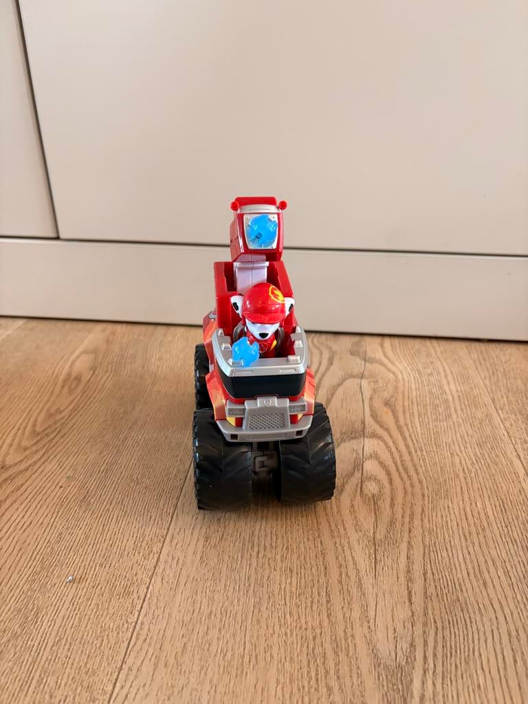 Paw Patrol Marshall Auto met Waterkanon, Ophalen, Gebruikt