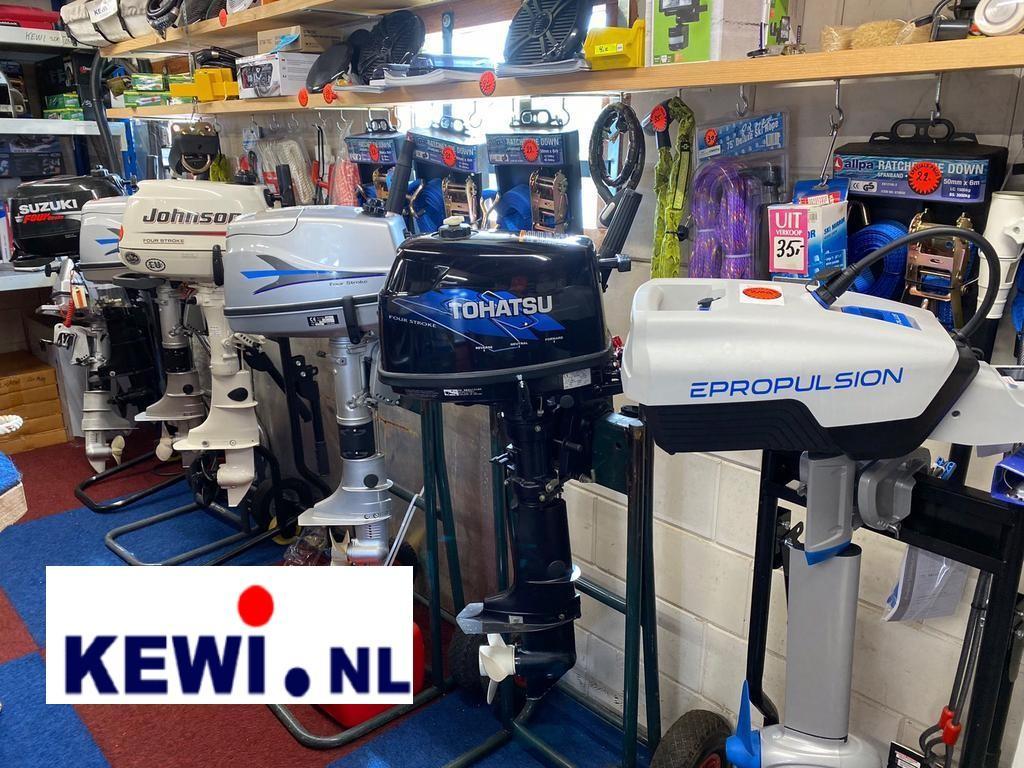 GEBRUIKTE BUITENBOORDMOTOREN OPRUIMING bij KEWI, Nieuw